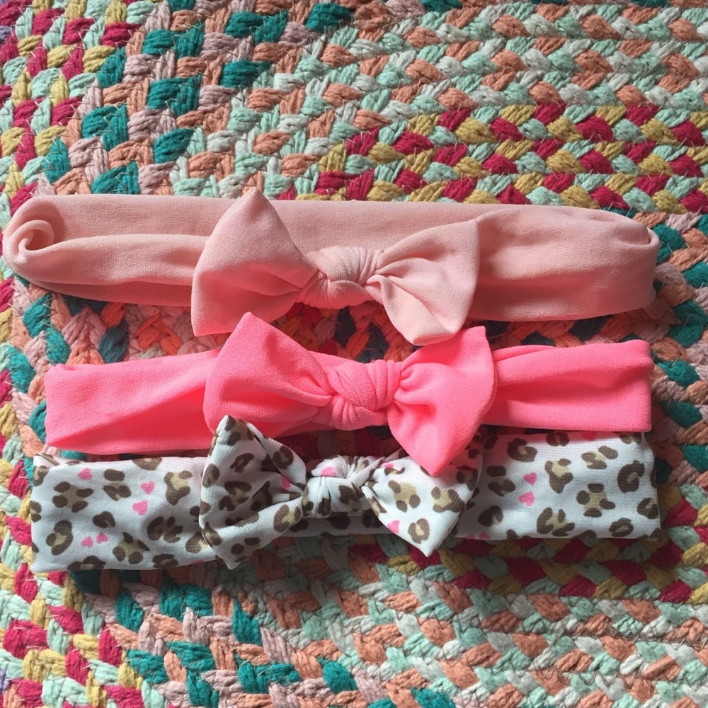 Set of 3 baby bows 🎀